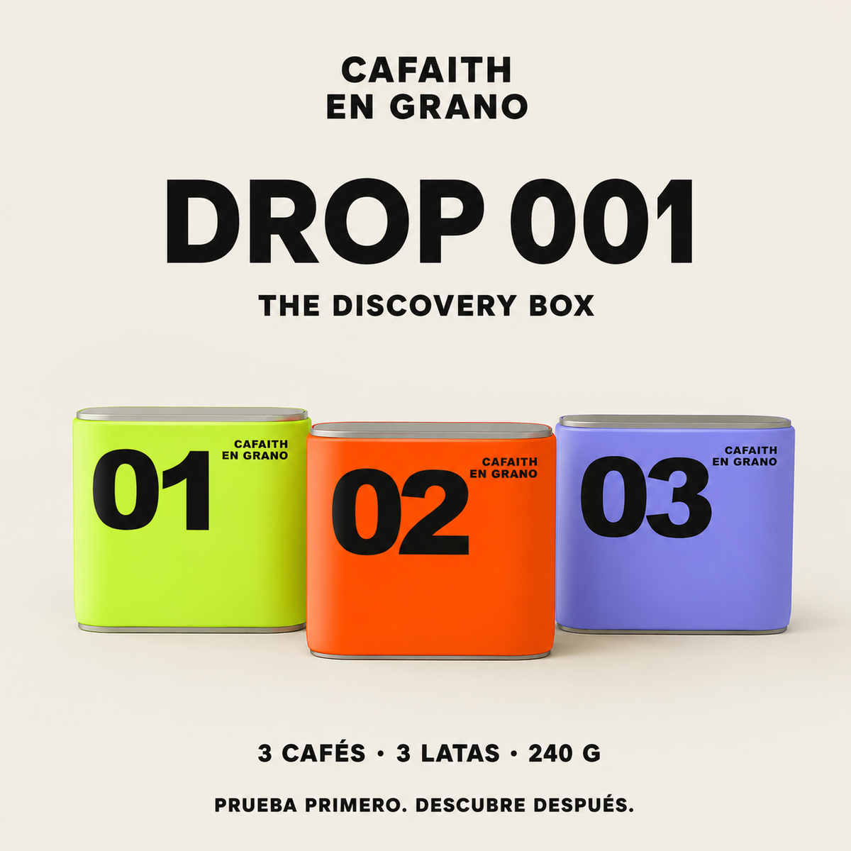 Cafaith en grano — Drop 001